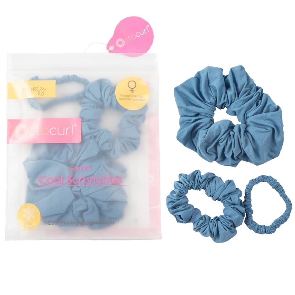 Cool Scrunchies - Q-Max Cool Technology Fabric (set of 3)