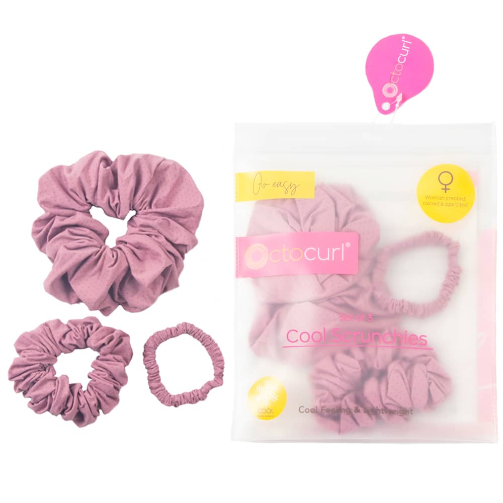 Cool Scrunchies - Q-Max Cool Technology Fabric (set of 3)