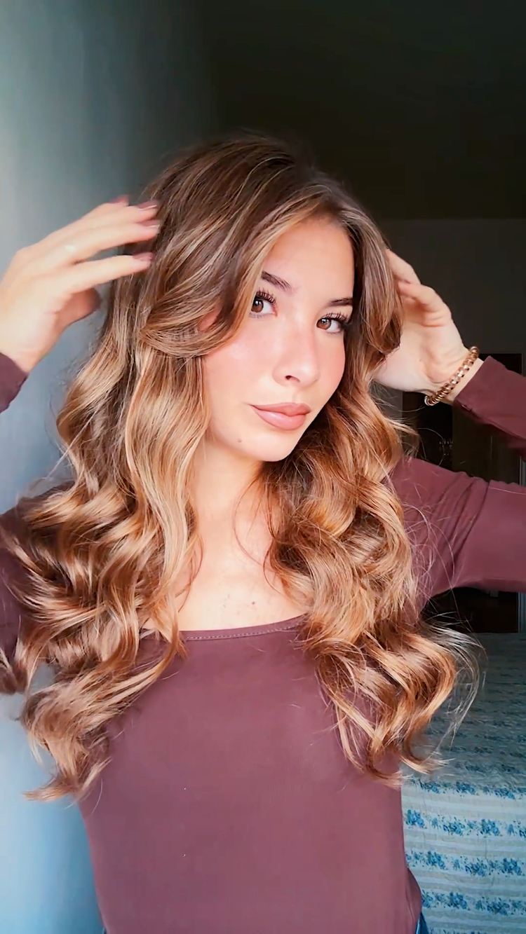 Soft heatless hair curlers for all hair lengths and types. Satin works great for textured or natural hair. Create soft loose curls, tight spirals, hair stretch, or beachy waves. These are the best no heat curlers for versatile hair styling.