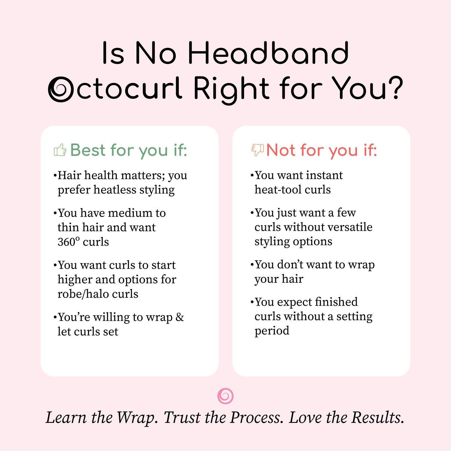 No Headband Octocurl – QMax Heatless Curling Wrap
