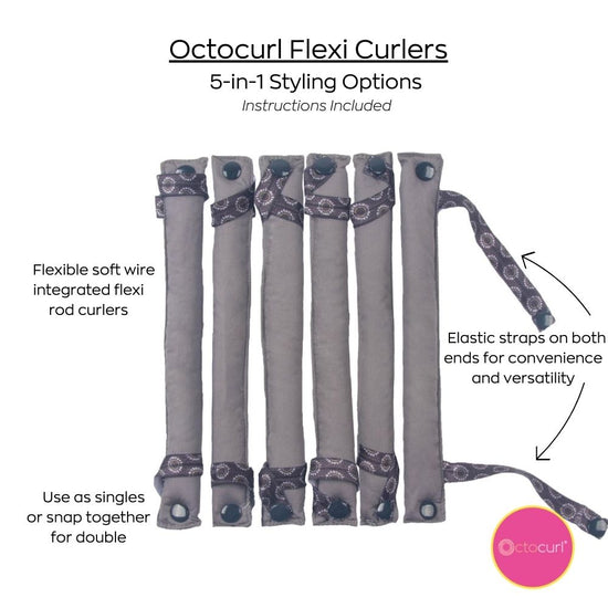 Octocurl Soft Heatless Hair Curlers for Overnight – Octocurl® - Savanna ...