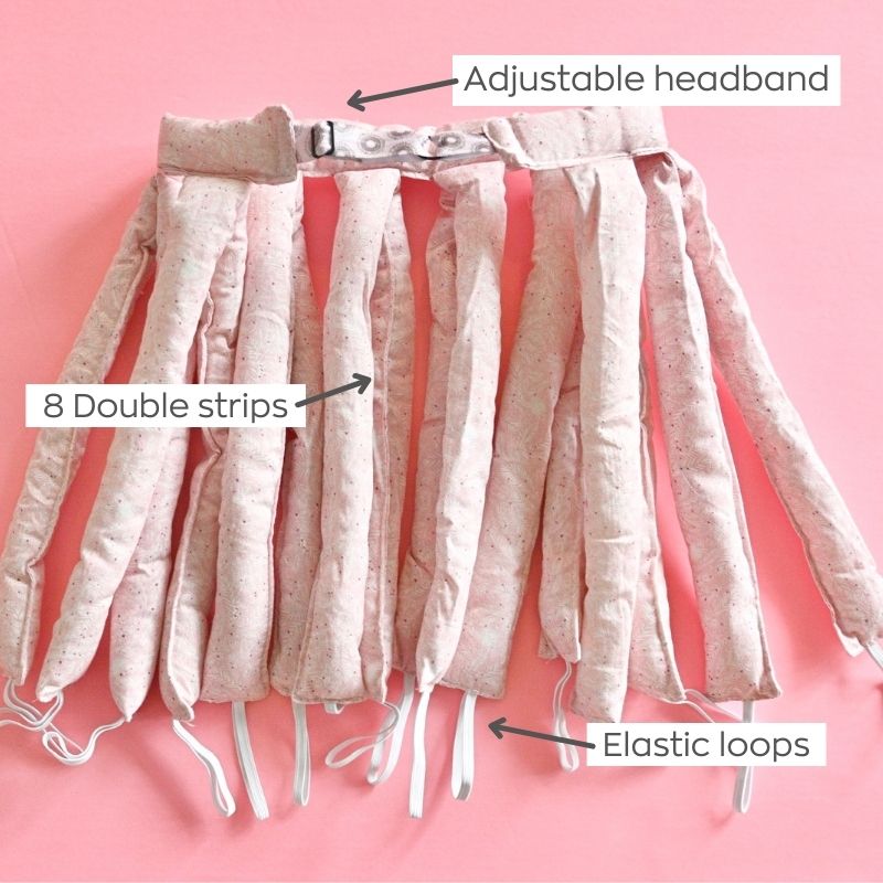 Octocurl Soft Heatless Hair Curlers for Overnight Octocurl Savanna Hair Co