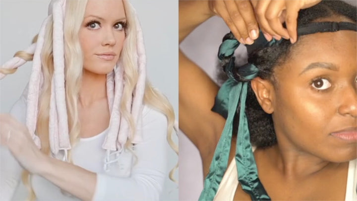 Octocurl Soft Heatless Hair Curlers for Overnight