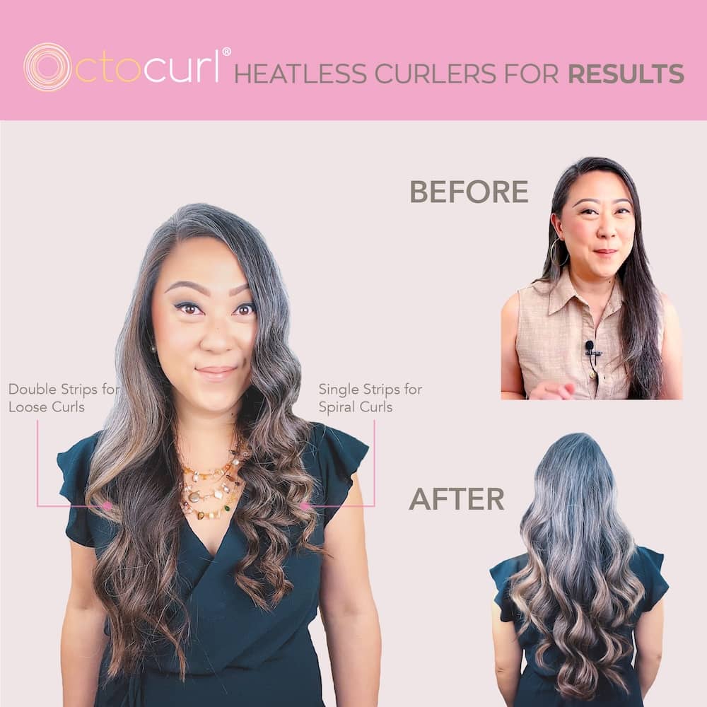 ORIGINAL OCTOCURL - MICROFIBER - Heatless Curler Headband