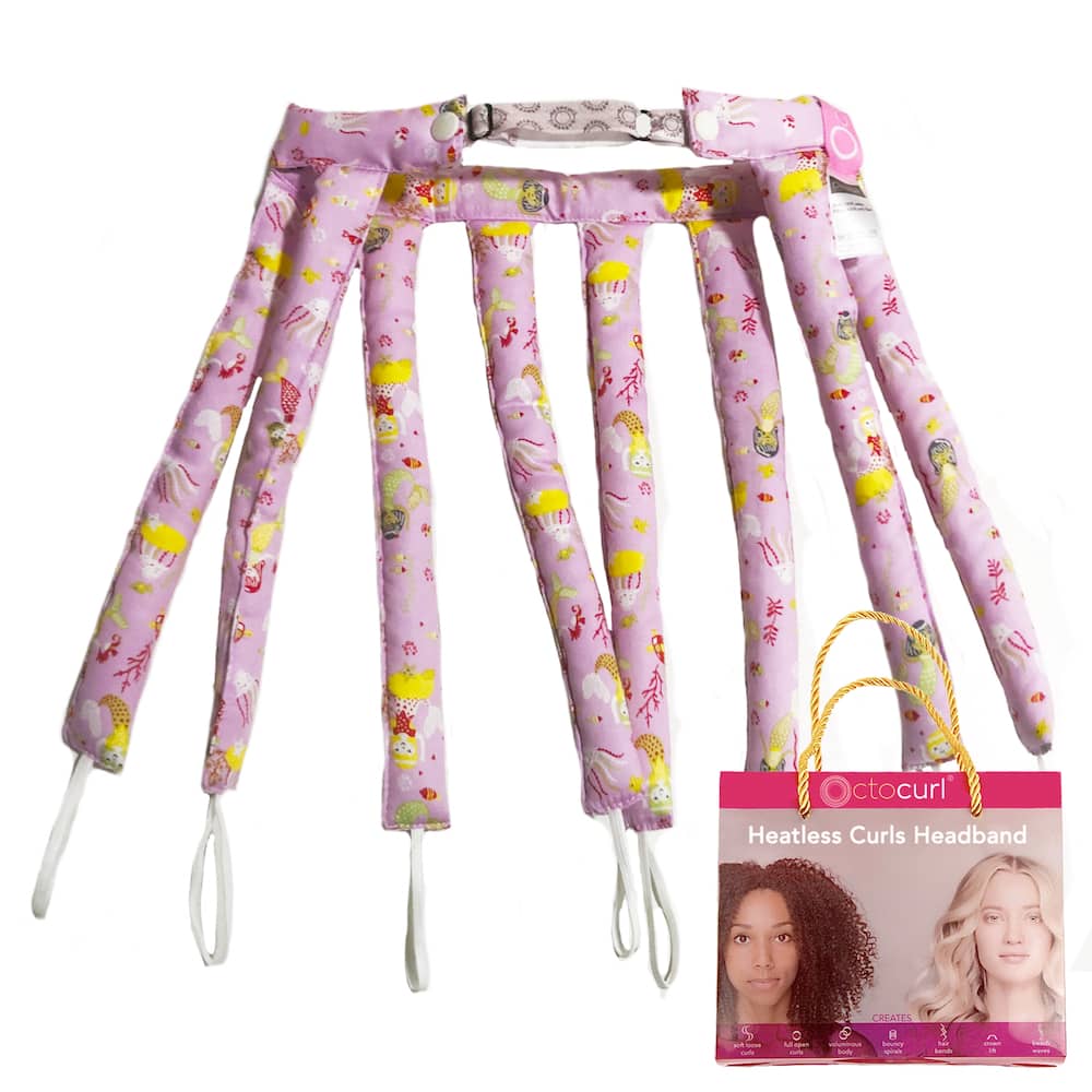 ORIGINAL OCTOCURL - COTTON POPLIN - Heatless Curler Headband