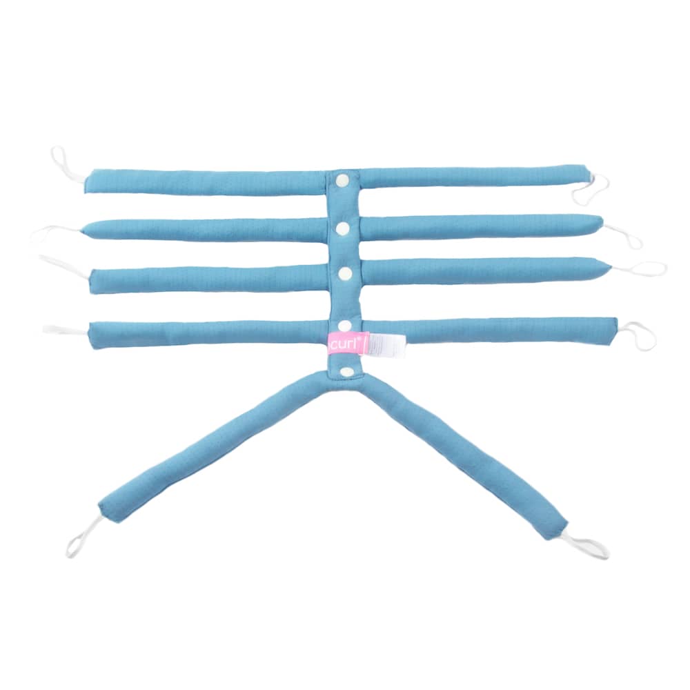 NO HEADBAND OCTOCURL - Q-Max Cool Fabric - Soft Hair Curlers