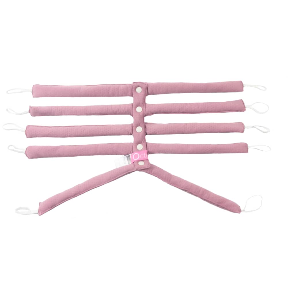 NO HEADBAND OCTOCURL - Q-Max Cool Fabric - Soft Hair Curlers